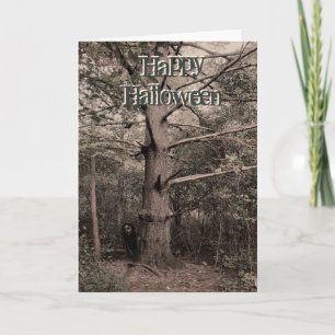 Mädchen hinter drei Siloween-Karte Karte