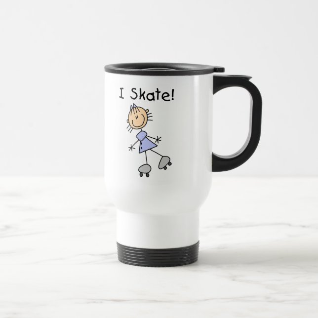 Mädchen Ich Skate Tasse (Rechts)