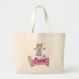 Mädchen Ich Springe Tasche