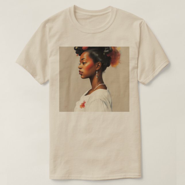 Mädchen im Bild T-Shirt (Design vorne)