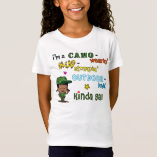 Mädchen im Freien T-Shirt