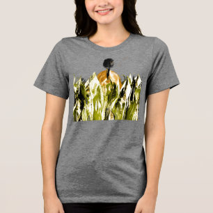 Mädchen im Paddyfield-T - Shirt