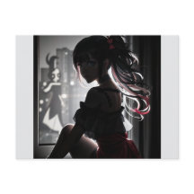 Mädchen im Schatten