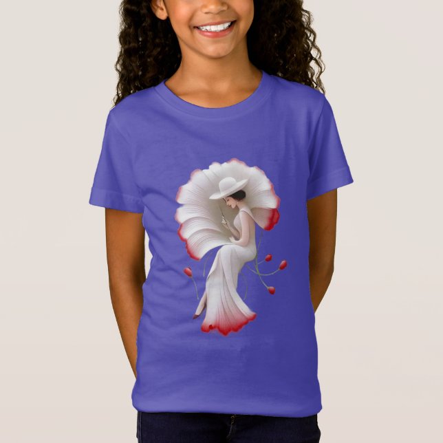 Mädchen im Shirt (Vorderseite)