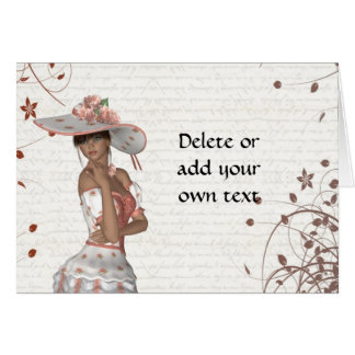 Mädchen im Sommerhut