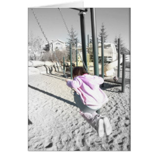 Mädchen im Swing