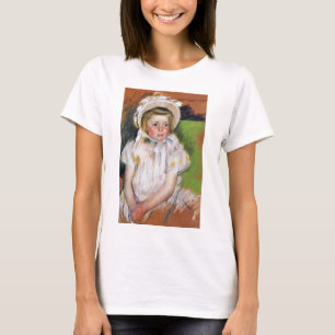 Mädchen in einem weißen Bonnet, Mary Cassatt T-Shirt
