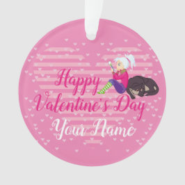 Mädchen in Liebe Ornament