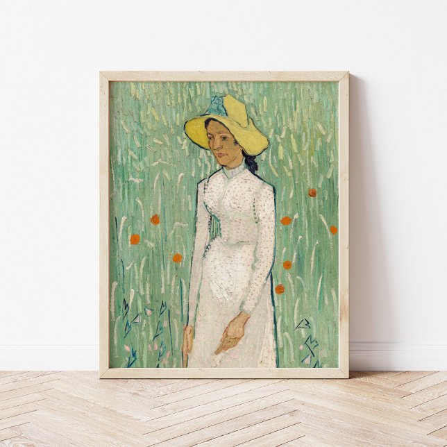 Mädchen in Weiß | Vincent van Gogh Poster (Von Creator hochgeladen)