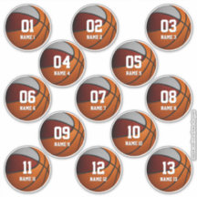 Mädchen Jungen maroon graues Set von 13 Basketball