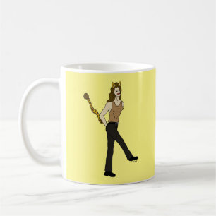 Mädchen Kaffeetasse