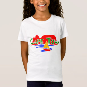 Mädchen Kapstadts Südafrika oder KinderT - Shirt