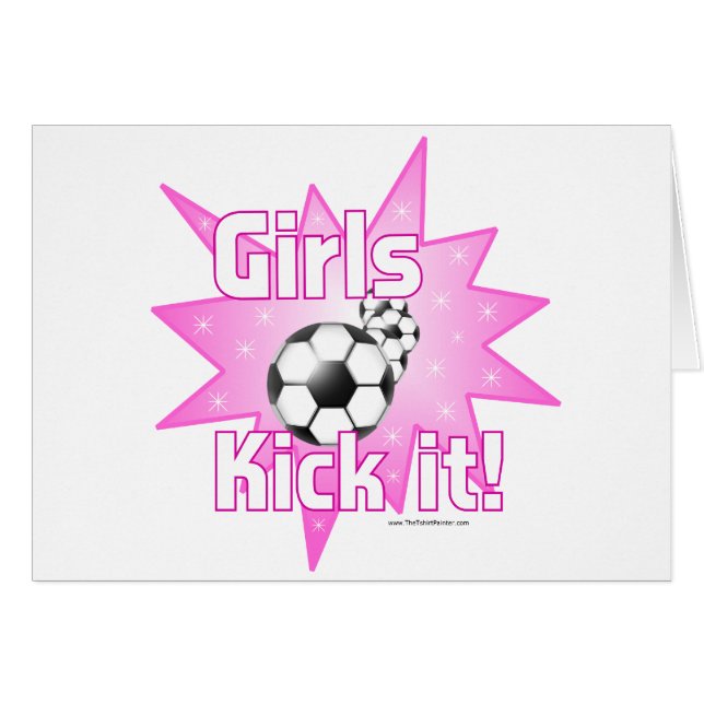 Mädchen Kick it (Vorderseite (Horizontal))