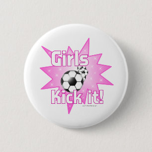Mädchen Kick it Button