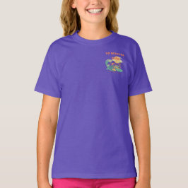 Mädchen/Kinder Energie-Fluss-Lektionen-Lernen-T-Sh T-Shirt