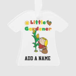 Mädchen-kleiner Gärtner Ornament