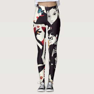 Mädchen-Kollektion: Pop-Kunst Leggings