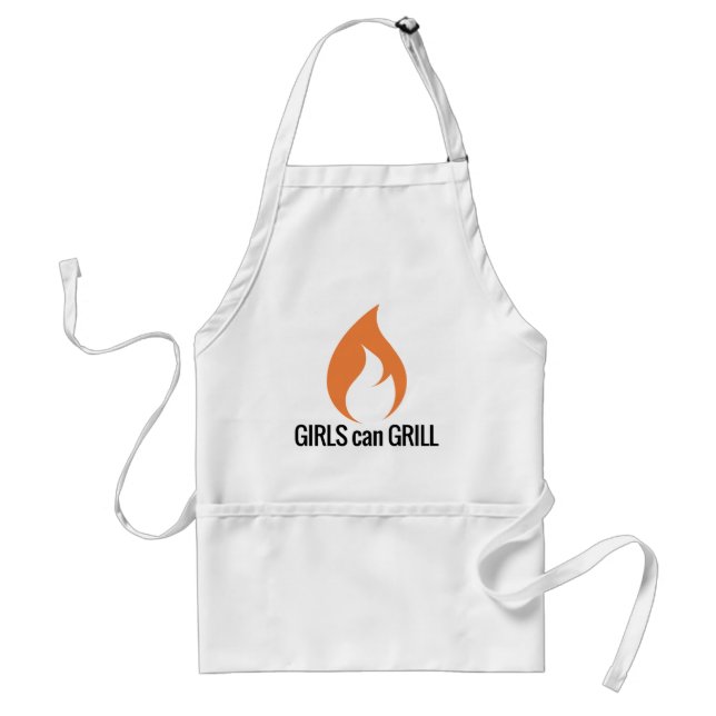 Mädchen können Schürze grillen (Vorne)
