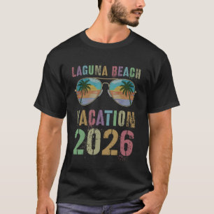 Mädchen Laguna Beach Urlaub 2026 Reise Besties Sch T-Shirt