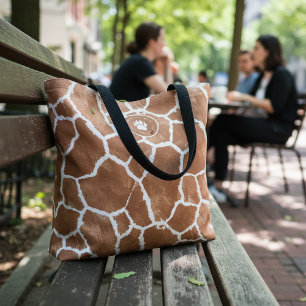 Mädchen laufen wild Safari Junggesellinnenabschied Tasche