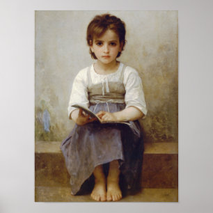 Mädchen lernen poster