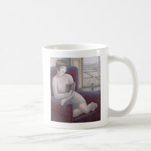 Mädchen-Lesung in Lehnsessel 2009 Kaffeetasse