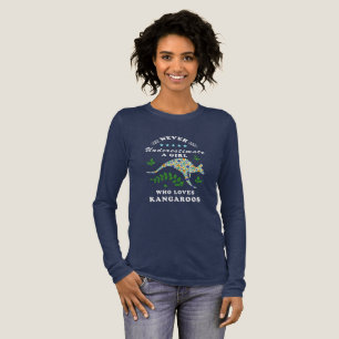 Mädchen Lieben Kangaroo Tri-Blend Shirt