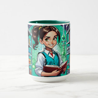 Mädchen lieben Wissenschaft! Tasse