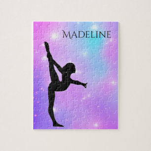 Mädchen Lila-Gradient-Notebook