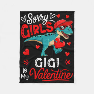 Mädchen Lustiger Witz Gigi Ist Mein Valentins T-Re Fleecedecke