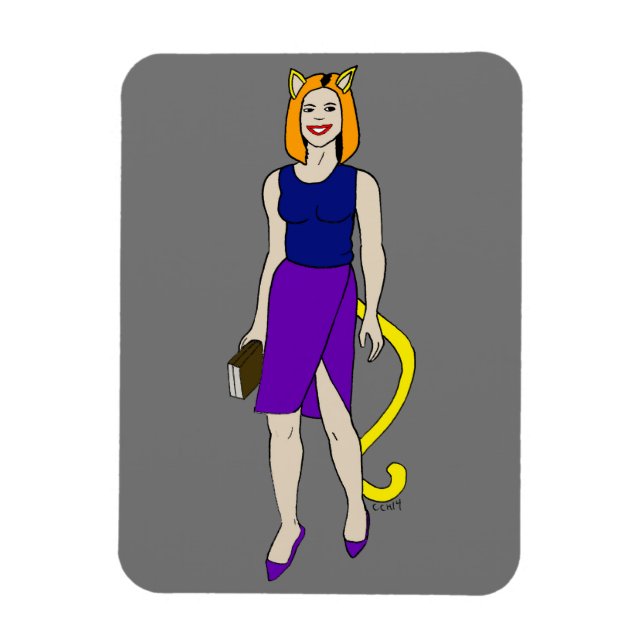 Mädchen Magnet (Vertikal)