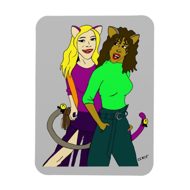 Mädchen Magnet (Vertikal)