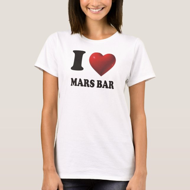 Mädchen-Mars-Barbehälterspitze T-Shirt (Vorderseite)