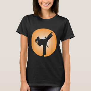 Mädchen-Martial-Arts-T-Shirt  T-Shirt
