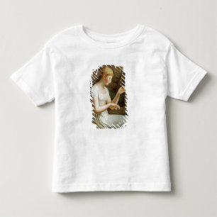 Mädchen mit Blume Kleinkind T-shirt