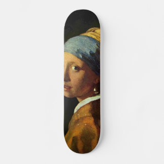 Mädchen mit dem Perlen-Ohrring Skateboard