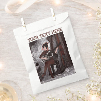 Mädchen mit Gitarre Geschenktütchen