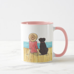 Mädchen mit ihrer Tasse