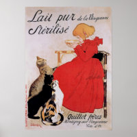 Mädchen mit Katzen, Alexandre Steinlen