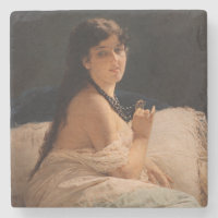 Mädchen mit Medallion (von Gerolamo Induno)