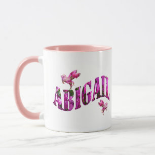 Mädchen mit Namen Abigail, Tasse