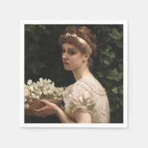 Mädchen mit Pea-Blüten (von Edward Poynter)