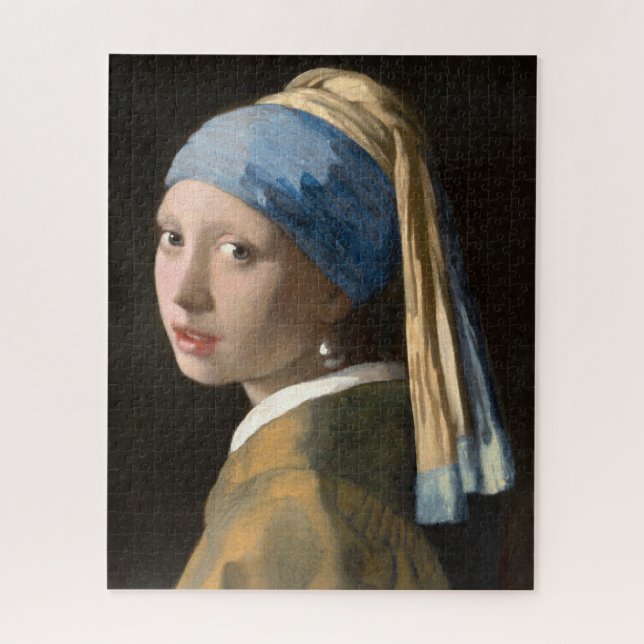 Mädchen mit Perlenohrring - Johannes Vermeer (Vertikal)