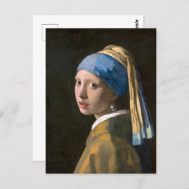 Mädchen mit Perlenohrring | Johannes Vermeer | Postkarte