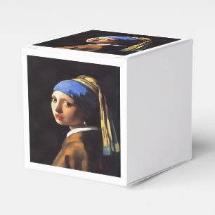 Mädchen mit Perlenohrring nach Johannes Vermeer Geschenkschachtel