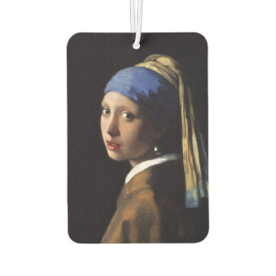 Mädchen mit Perlenohrring von Johannes Vermeer Autolufterfrischer