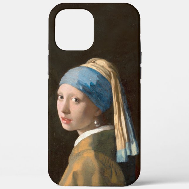 Mädchen mit Perlenohrring von Johannes Vermeer Case-Mate iPhone Hülle (Rückseite)