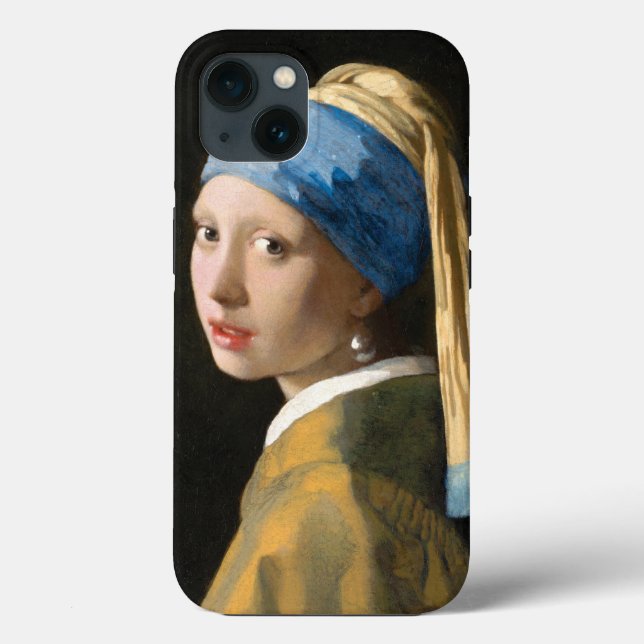 Mädchen mit Perlenohrring von Johannes Vermeer Case-Mate iPhone Hülle (Rückseite)