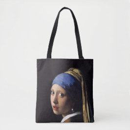 Mädchen mit Perlenohrring von Johannes Vermeer Tasche