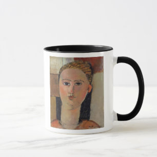 Mädchen mit rotem Haar, 1915 Tasse
